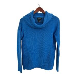 Rachel Zoe Vibrant Blue Cowl Neck Sweater size small